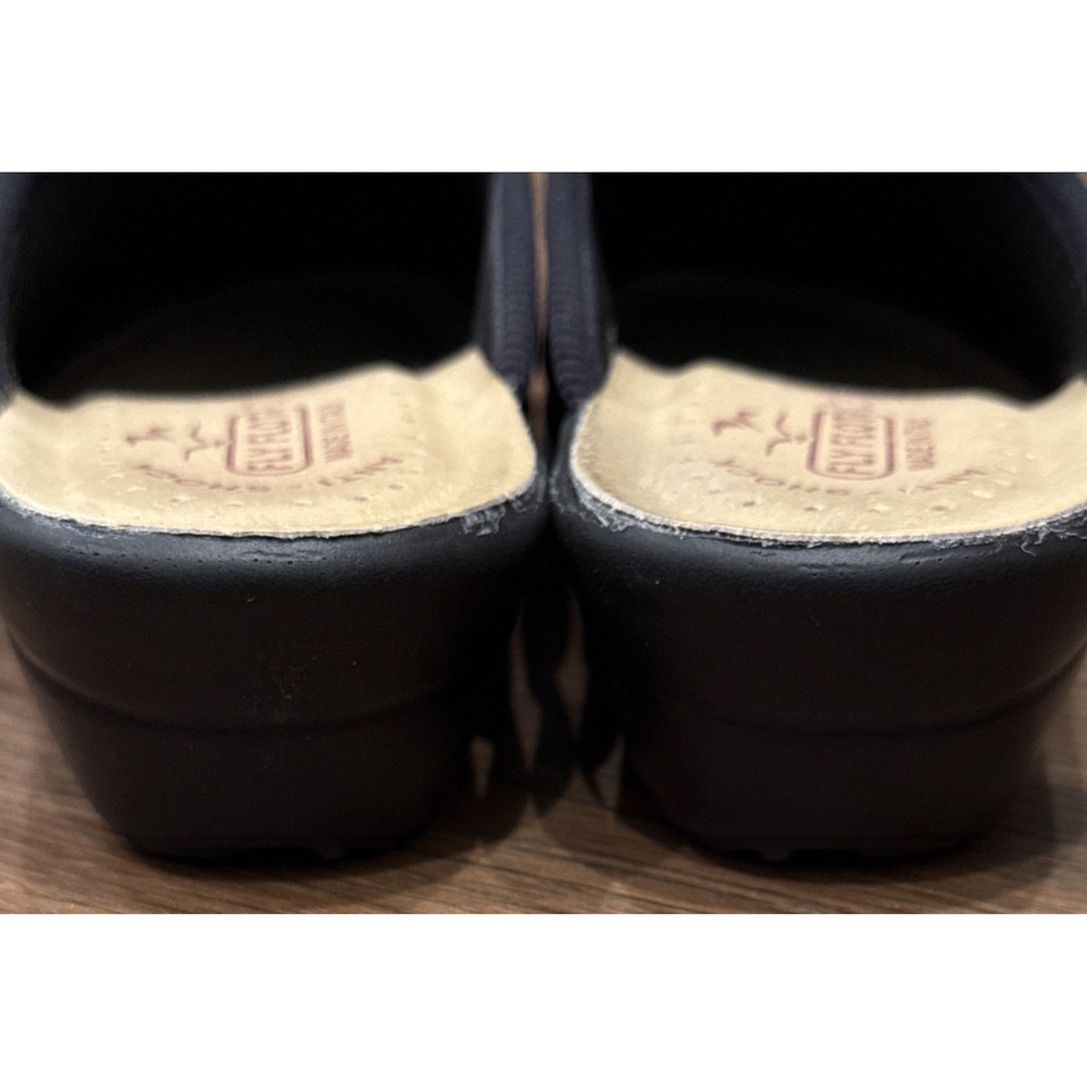 Fly Flot Clogs, Made In Italy, Anatomical, Anti-Shock, Black, Lite Weight, EUC - Picture 5 of 16